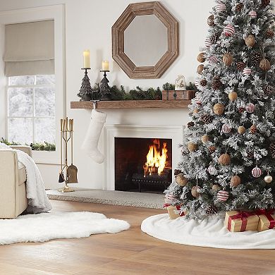 Koolaburra by UGG Karina Faux Fur Christmas Tree Skirt