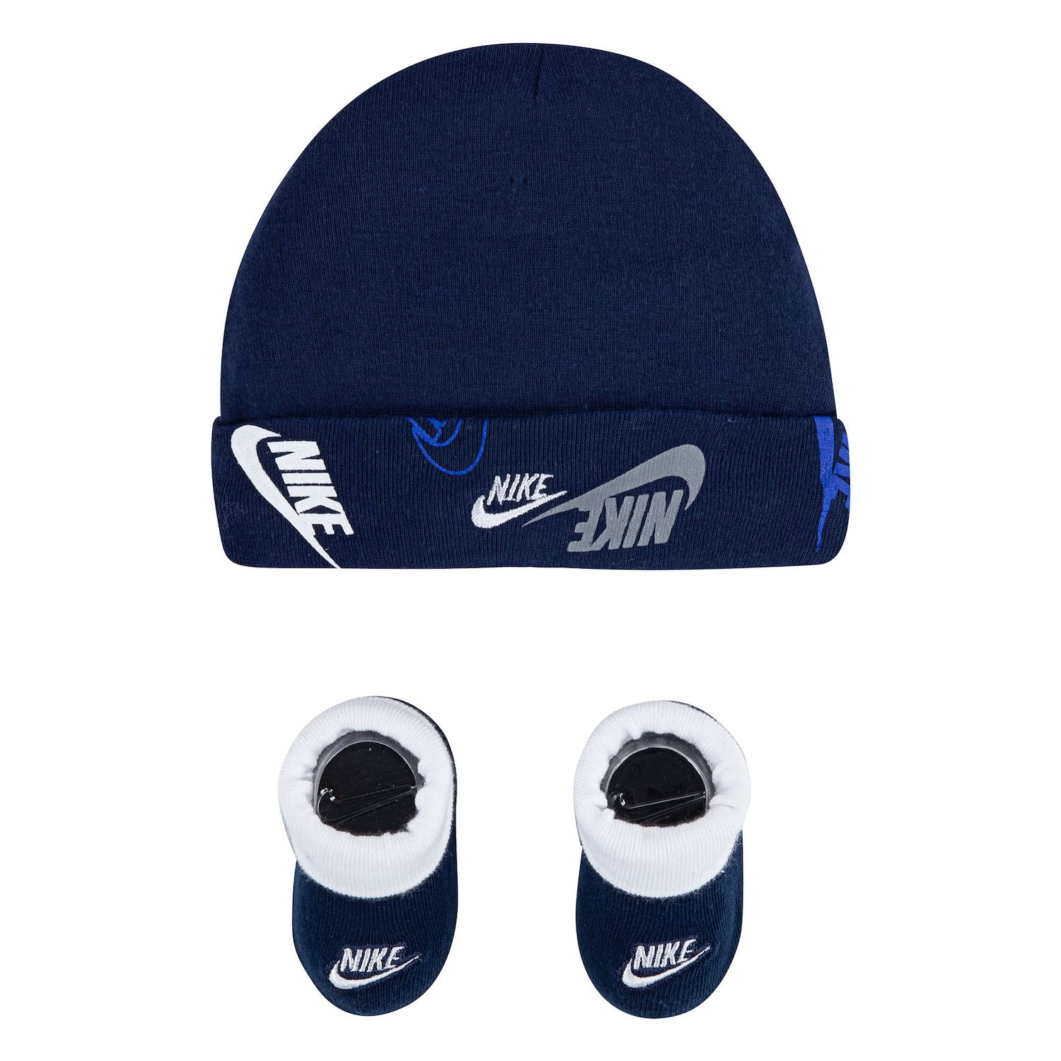 nike hat and booties