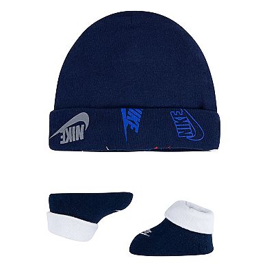newborn nike hat and socks