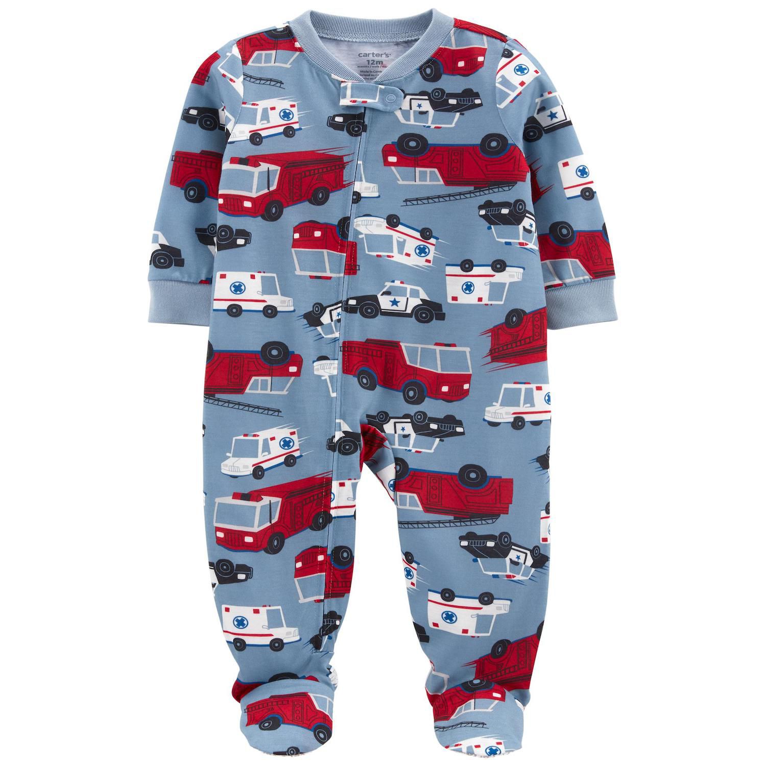 Baby Boy Carter's Footed Pajamas