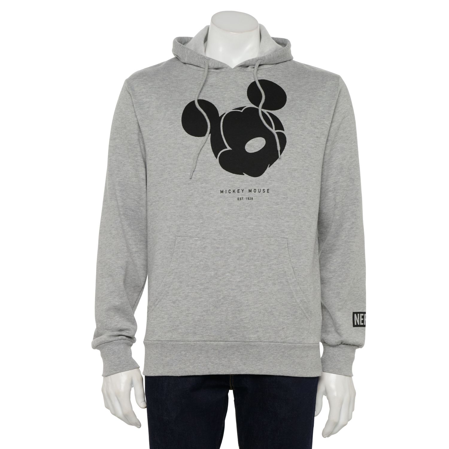 mickey mouse mens hoodie