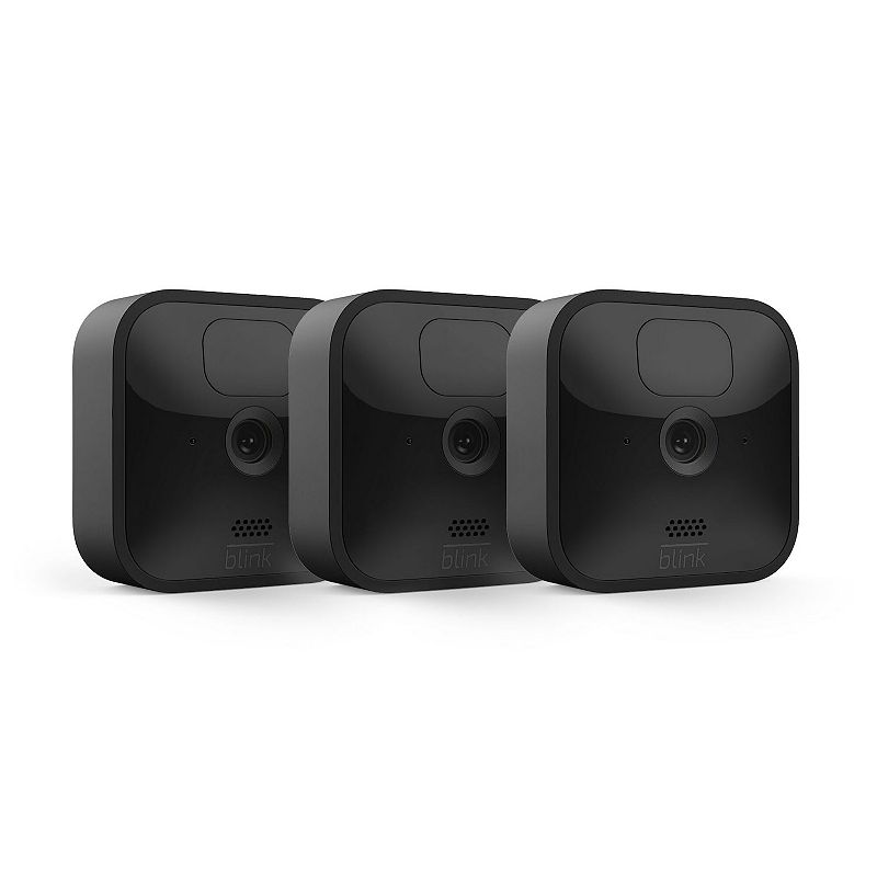 Blink Outdoor 3-cam Security Camera System, Black