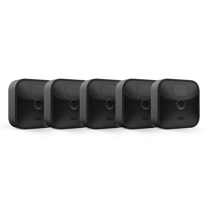 Blink Outdoor 5-cam Security Camera System, Black