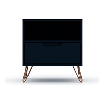 MANHATTAN COMFORT Rockefeller 1-Drawer Nightstand