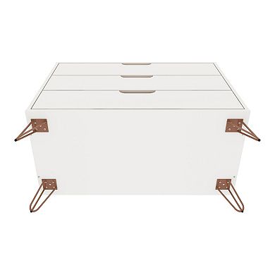 Manhattan Comfort Rockefeller 3-Drawer Dresser
