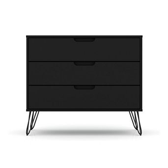 MANHATTAN COMFORT Rockefeller 3-Drawer Dresser