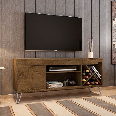 Manhattan Comfort Baxter 53" TV Stand with Wine Rack