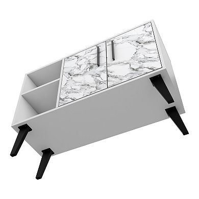 Manhattan Comfort Amsterdam 35" 3-Shelf TV Stand