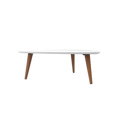 Manhattan Comfort Utopia Triangle Coffee Table