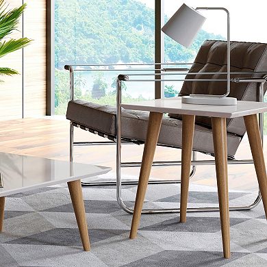 Manhattan Comfort Utopia High Square End Table