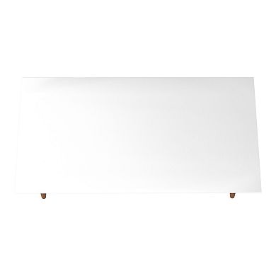 Manhattan Comfort Utopia Low Rectangle End Table