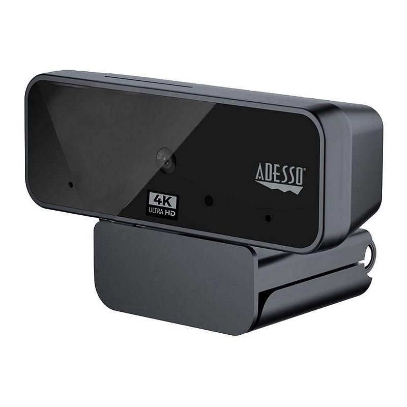 ADESSO Cybertrack H6 4K Ultra HD USB Webcam with Built-in Dual Microphone &