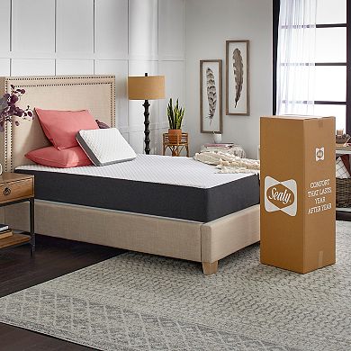 Sealy 10" Memory Foam Mattress-in-a-box with Cool & Clean Cover