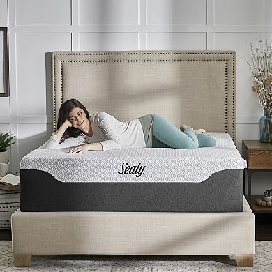 Sealy 14" Hybrid Memory Foam Mattress-in-a-box with Cool & Clean Cover
