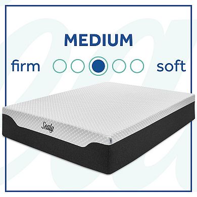 Sealy 14" Hybrid Memory Foam Mattress-in-a-box with Cool & Clean Cover