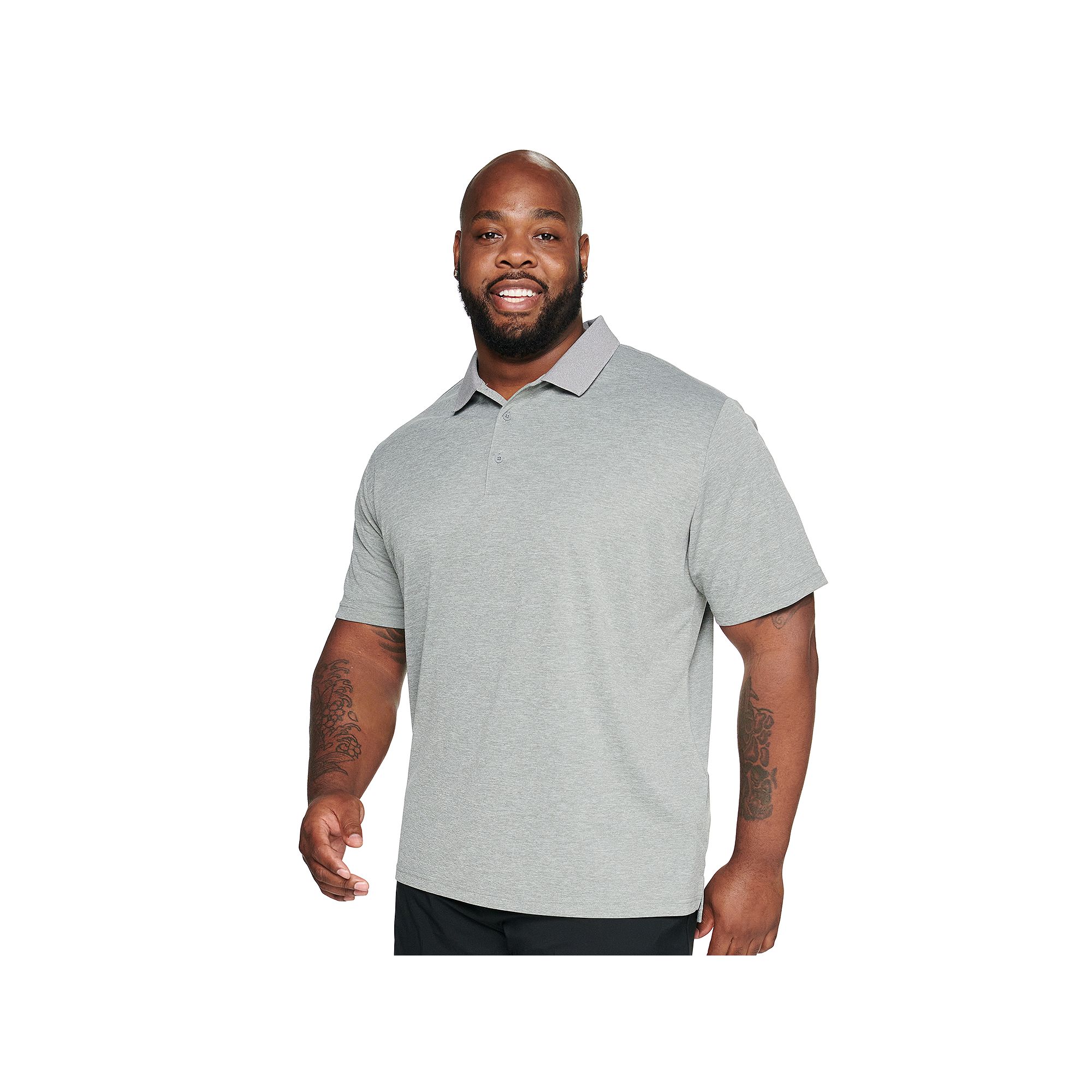Big & Tall adidas Primegreen Performance Golf Polo, Mens, Size: Large Tall