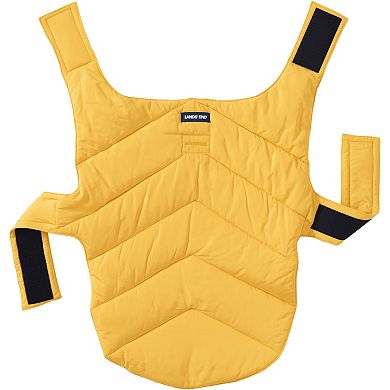 Lands' End Dog Solid Puffer Vest