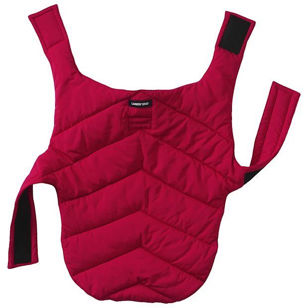 Lands end 2025 dog puffer vest