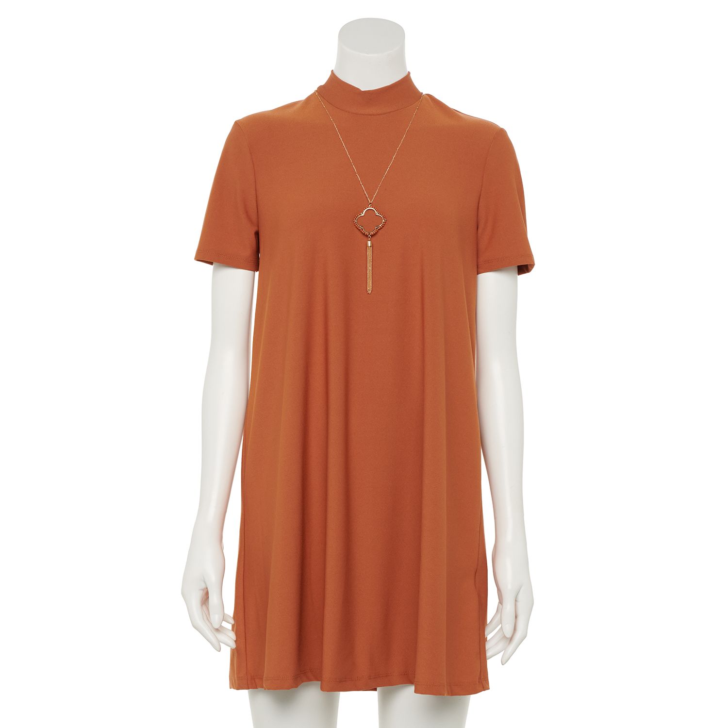 orange dresses for juniors