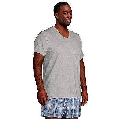 Big & Tall Lands' End V-Neck Undershirt 3 Pack