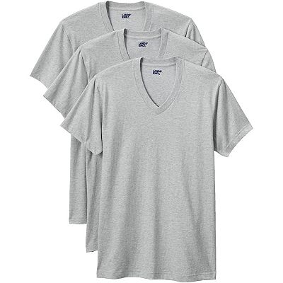 Big Tall Lands' End V-Neck Undershirt Pack