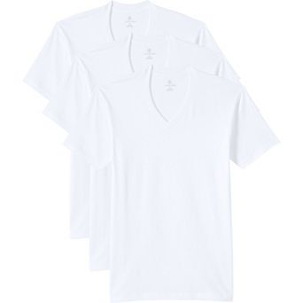 Big & Tall Lands' End V-Neck Undershirt 3 Pack