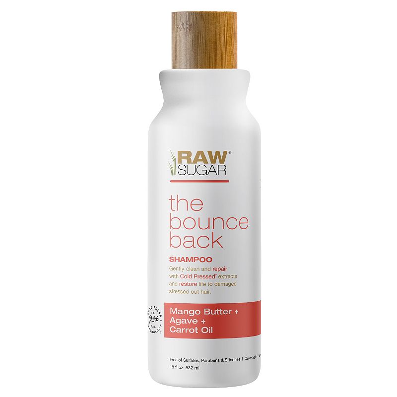 UPC 895697005649 product image for Raw Sugar Living Bounce Back Shampoo - Mango Butter + Agave + Carrot Oil, Size:  | upcitemdb.com