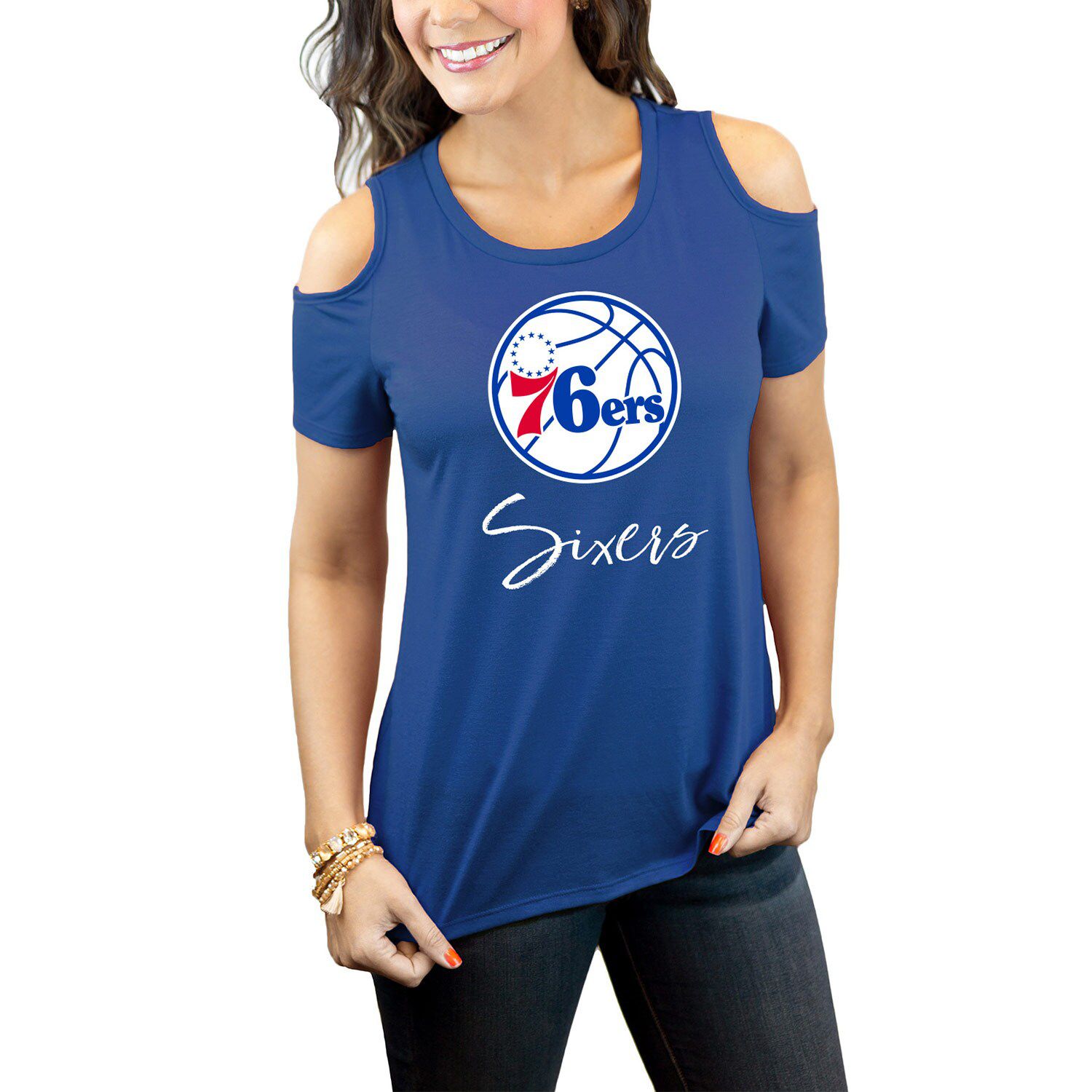 womens sixers shirt