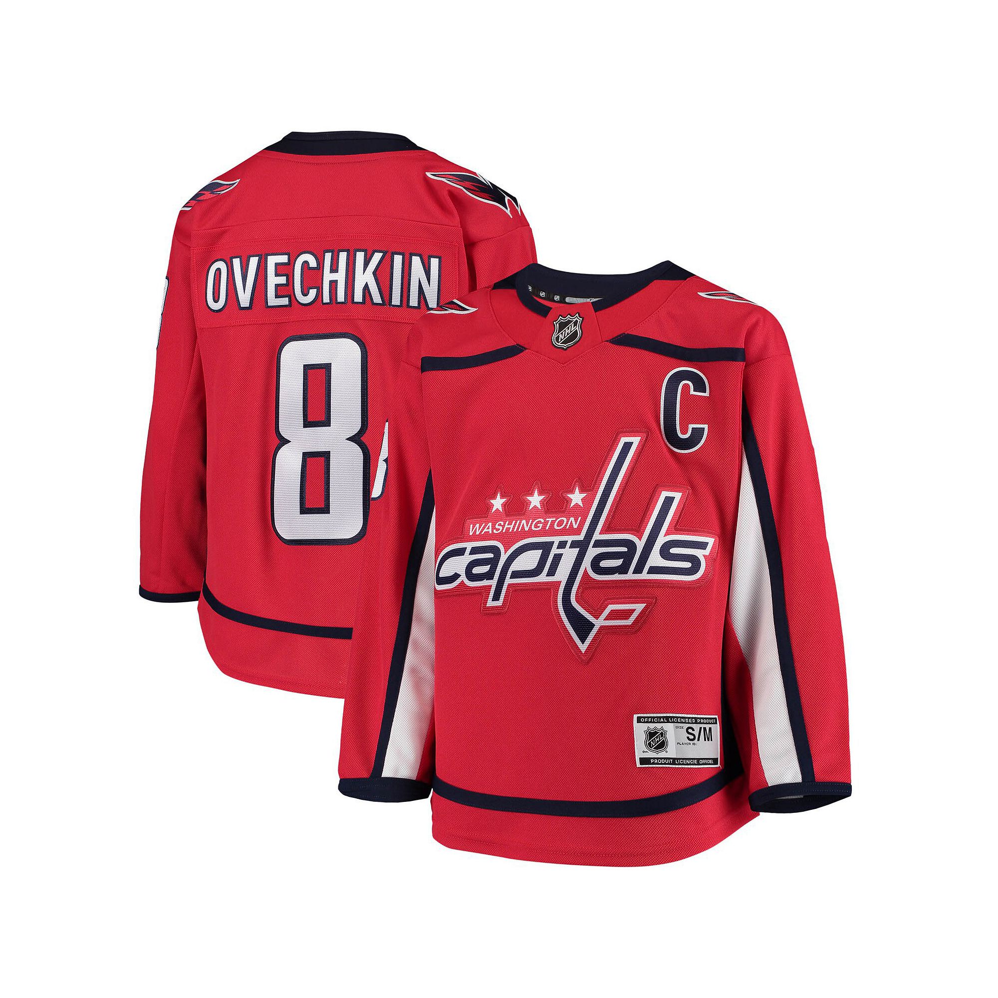 Youth Alexander Ovechkin Red Washington Capitals Home Premier Player Jersey