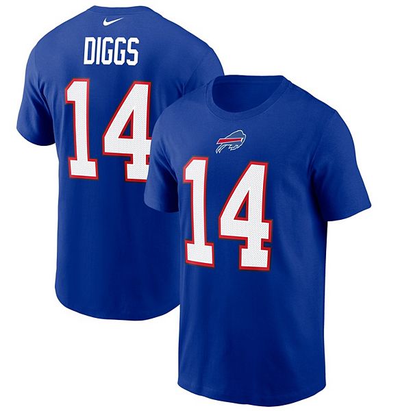 Stefon Diggs Buffalo Bills Nike Player Name & Number T-Shirt - White