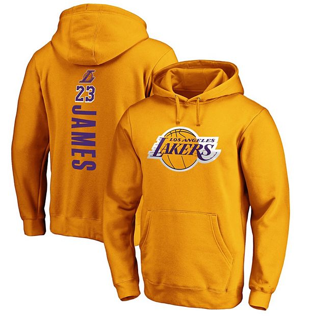Women's Fanatics Branded LeBron James Gold Los Angeles Lakers Logo