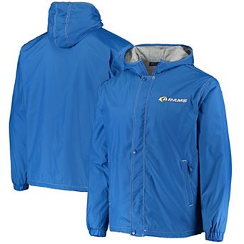 Men's Dunbrooke Royal Los Angeles Rams Logo Legacy Stadium Full-Zip Jacket