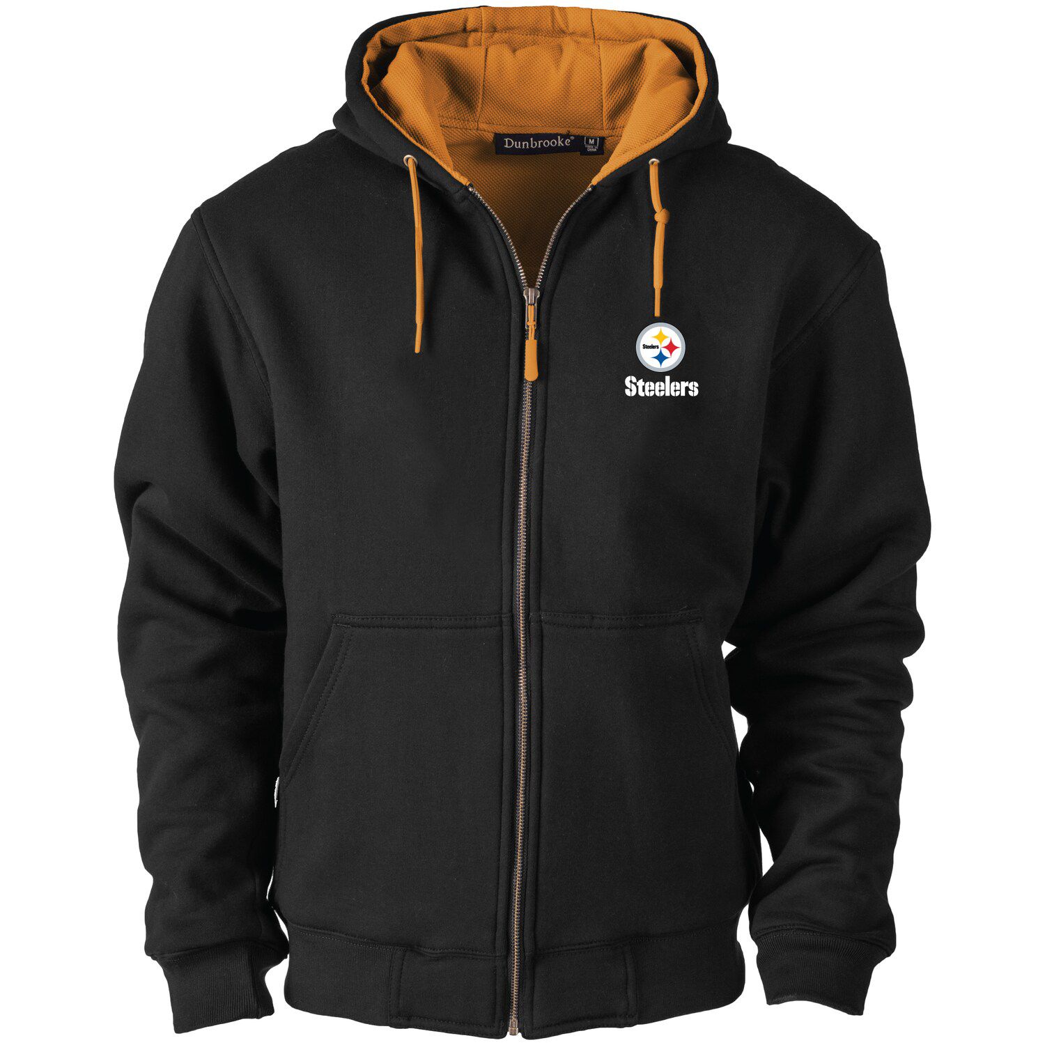 Pittsburgh Steelers Dunbrooke Logo Ranger Pullover Hoodie - Black