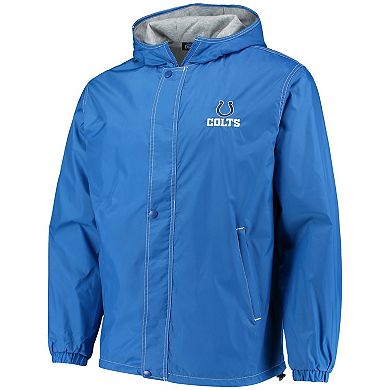 Men's Dunbrooke Royal Indianapolis Colts Logo Legacy Stadium Full-Zip Jacket