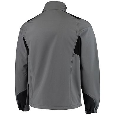 Men's Dunbrooke Charcoal Minnesota Vikings Circle Softshell Fleece Full ...