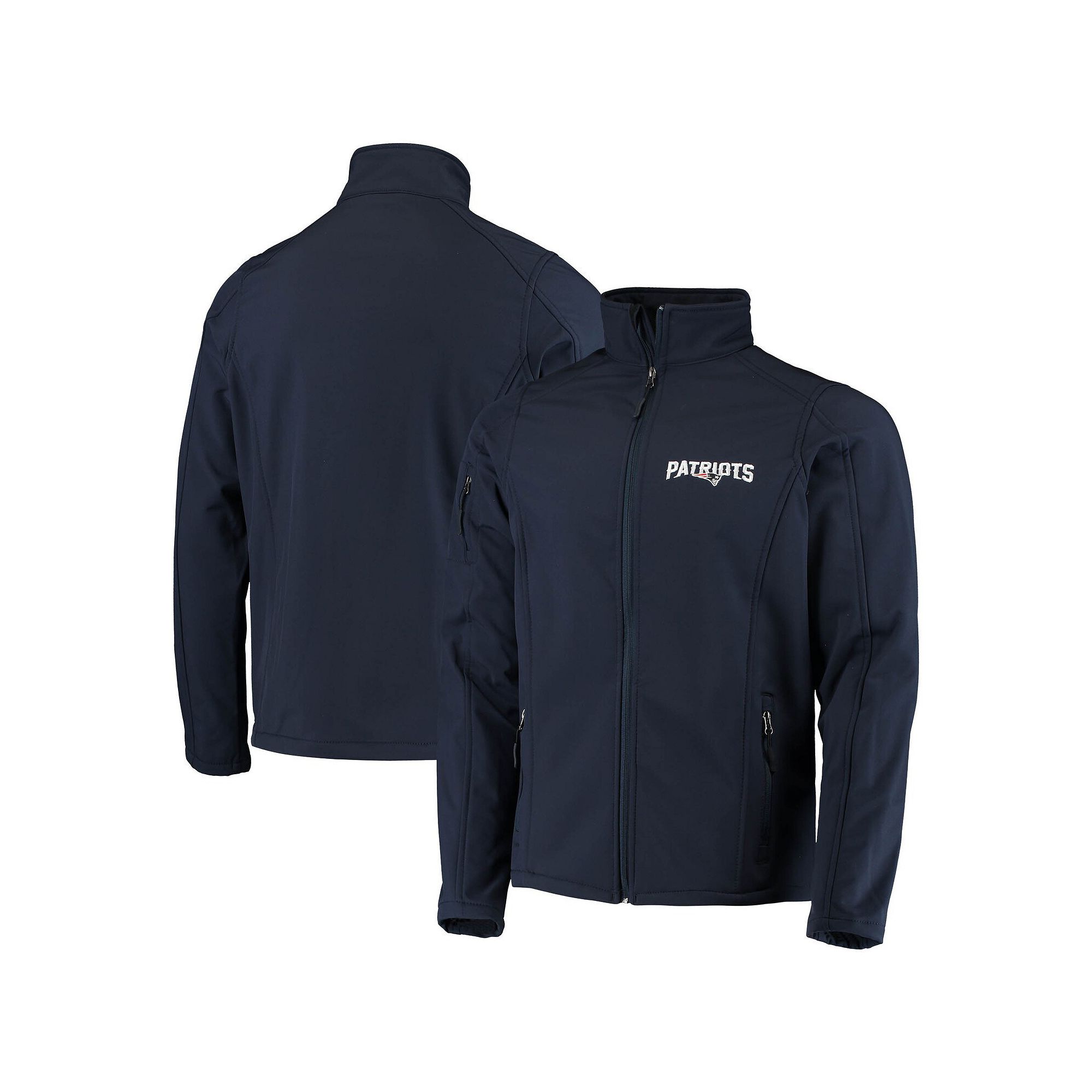 Mens Dunbrooke Navy New England Patriots Sonoma Softshell Full-Zip Jacket,