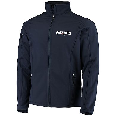 Men's Dunbrooke Navy New England Patriots Sonoma Softshell Full-Zip Jacket