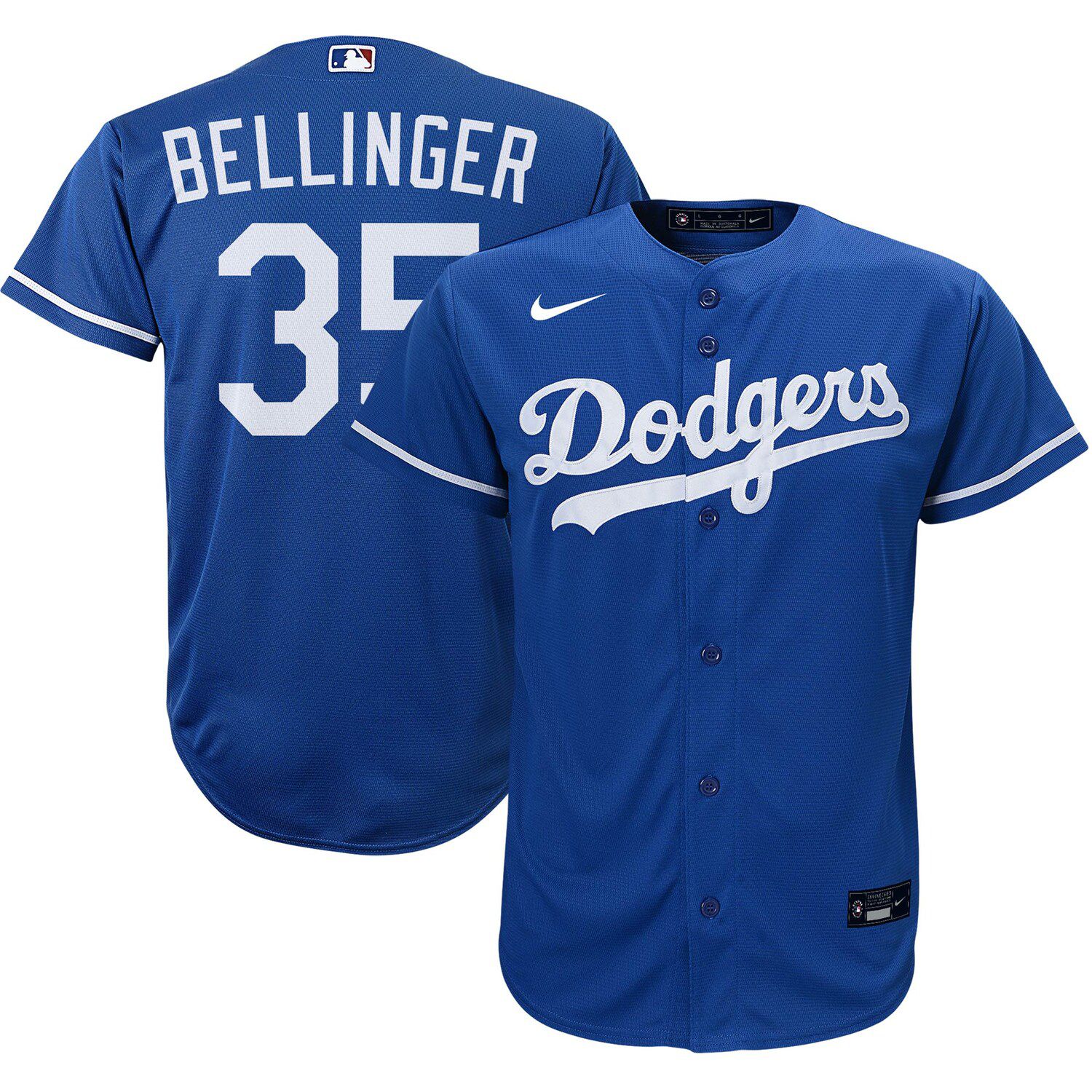 dodgers jersey all white