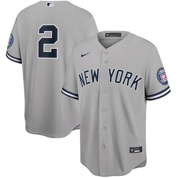 Men's Nike Derek Jeter Gray New York Yankees 2020 Hall of Fame