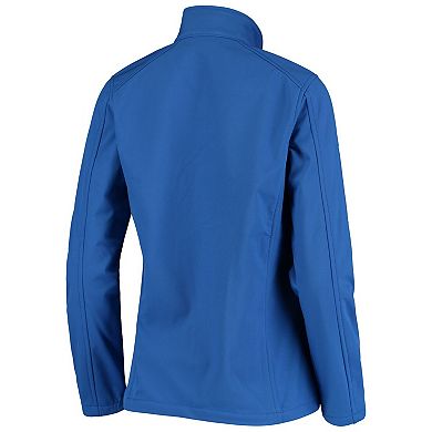 Women's Royal Los Angeles Rams Full-Zip Sonoma Softshell Jacket