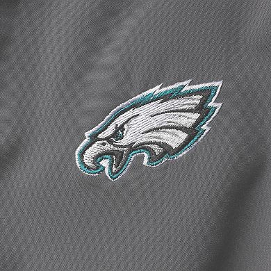 Men's Dunbrooke Charcoal Philadelphia Eagles Sonoma Softshell Full-Zip Jacket