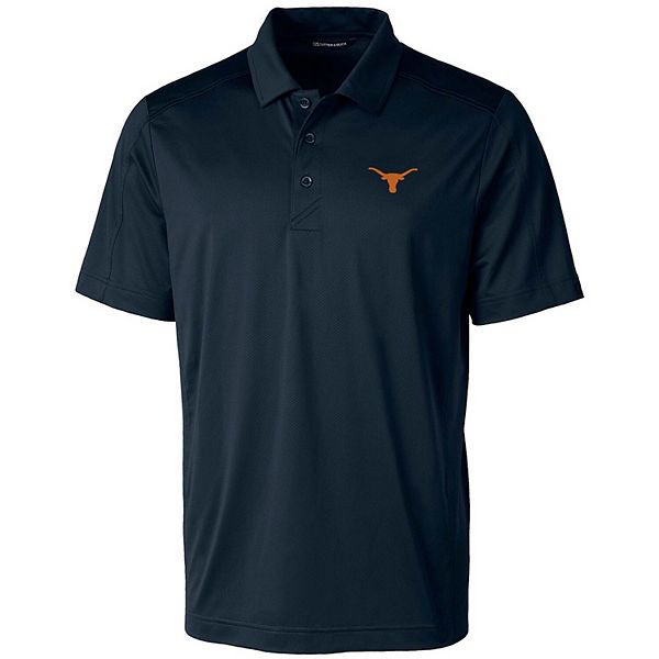 Men's Cutter & Buck Navy Texas Longhorns DryTec Prospect Polo