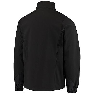 Men's Dunbrooke Black Cincinnati Bengals Circle Softshell Fleece Full-Zip Jacket