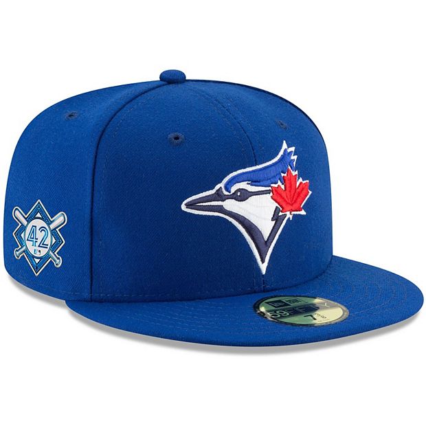 Toronto Blue Jays New Era Jackie Robinson Day Sidepatch 59FIFTY Fitted Hat - Royal