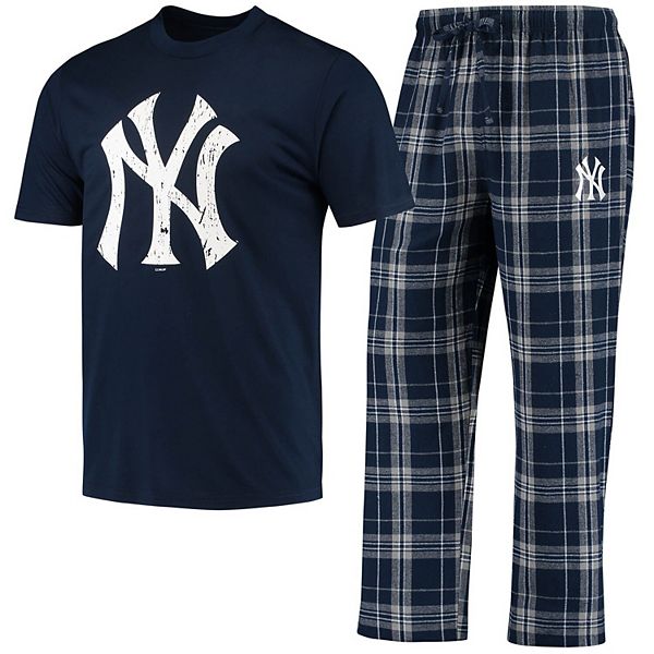 Men's Concepts Sport Navy/Gray New York Yankees Ethos TShirt & Pants