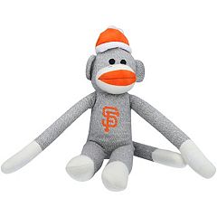 San Francisco Giants 10'' Personalized Plush Bear & Baseball Set - Black