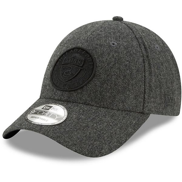 Men's New Era Gray Philadelphia Union Herringbone 9FORTY Adjustable Hat