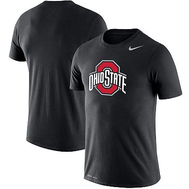 Men's Nike Black Ohio State Buckeyes Big & Tall Legend Primary Logo Performance T-Shirt