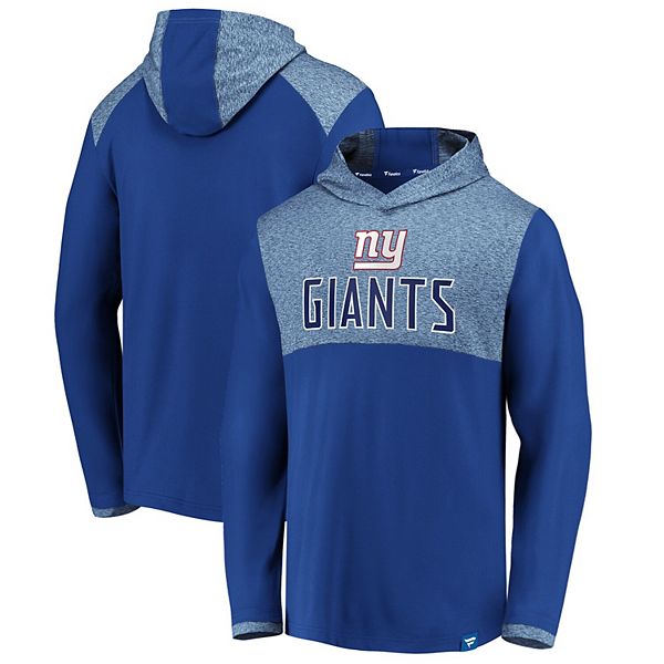 New York Giants Nike Prime Logo Therma Pullover Hoodie - Mens