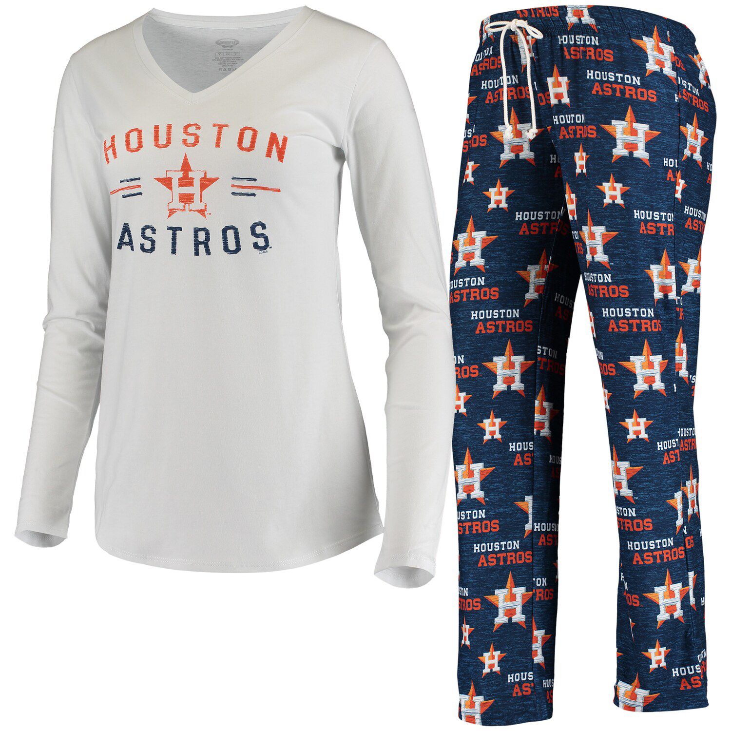 women's astros long sleeve shirt